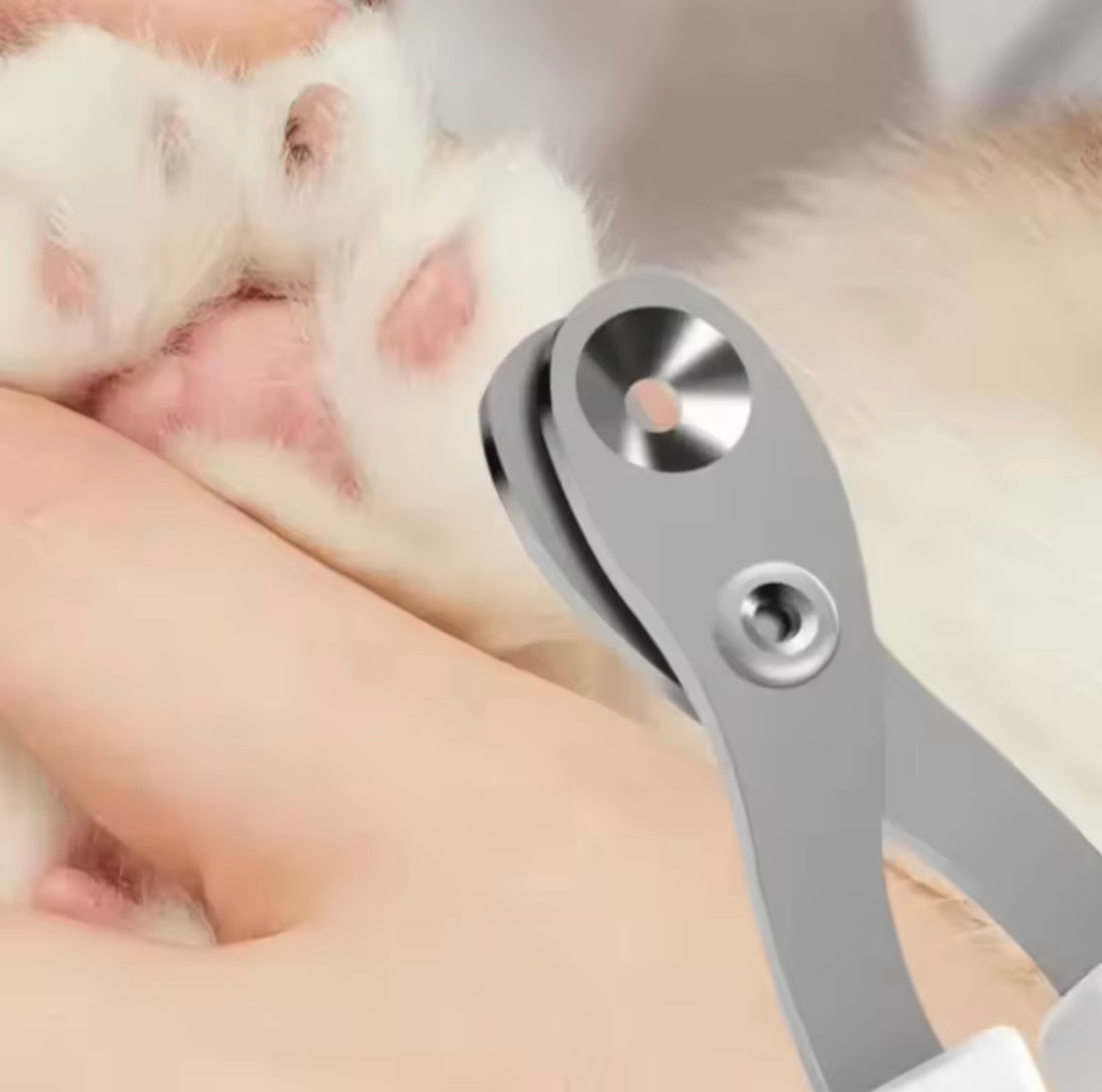 Professional Pet Nail Clippers – Stainless Steel Trimmer for Cats, Small Dogs & Puppies